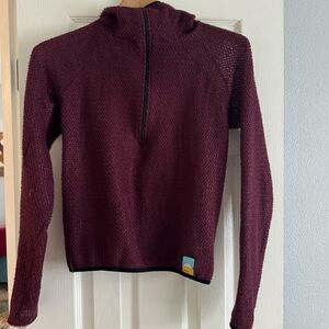 Senchi Lark Alpha 90 Zip Hoodie XS Purple